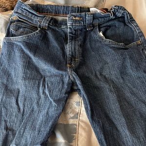 Wrangler Husky dark denim blue jeans